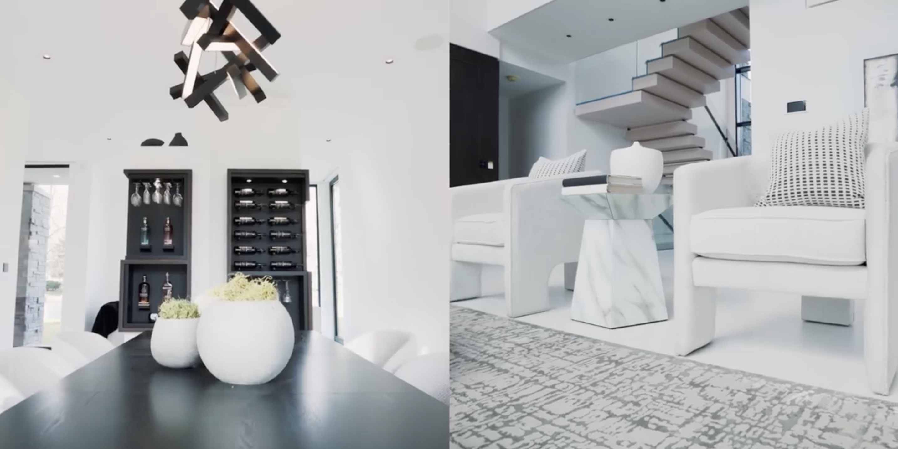 Réalisation entreprise construction Geneve -Cave à vin - Escalier